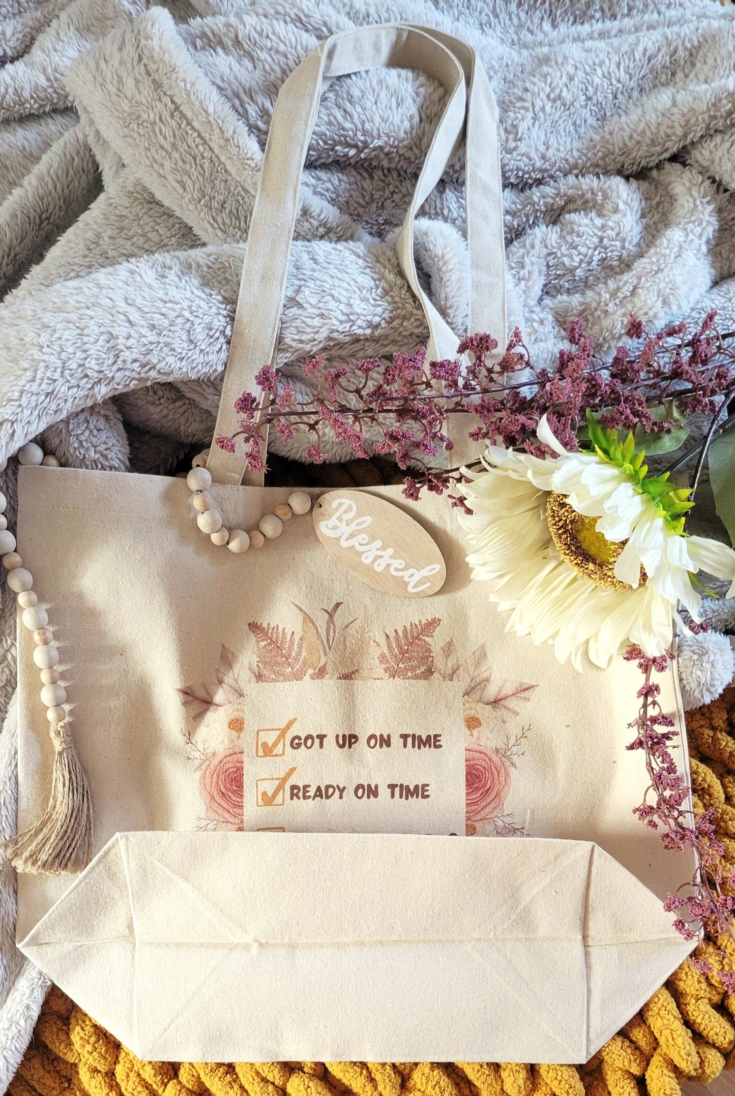 There on Time? - Canvas Tote